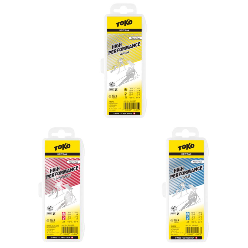 Toko wc high perf. Glide wax, 120g group
