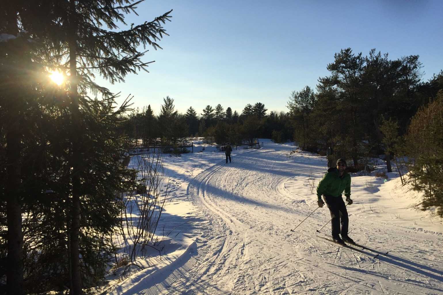 cross country ski lesson