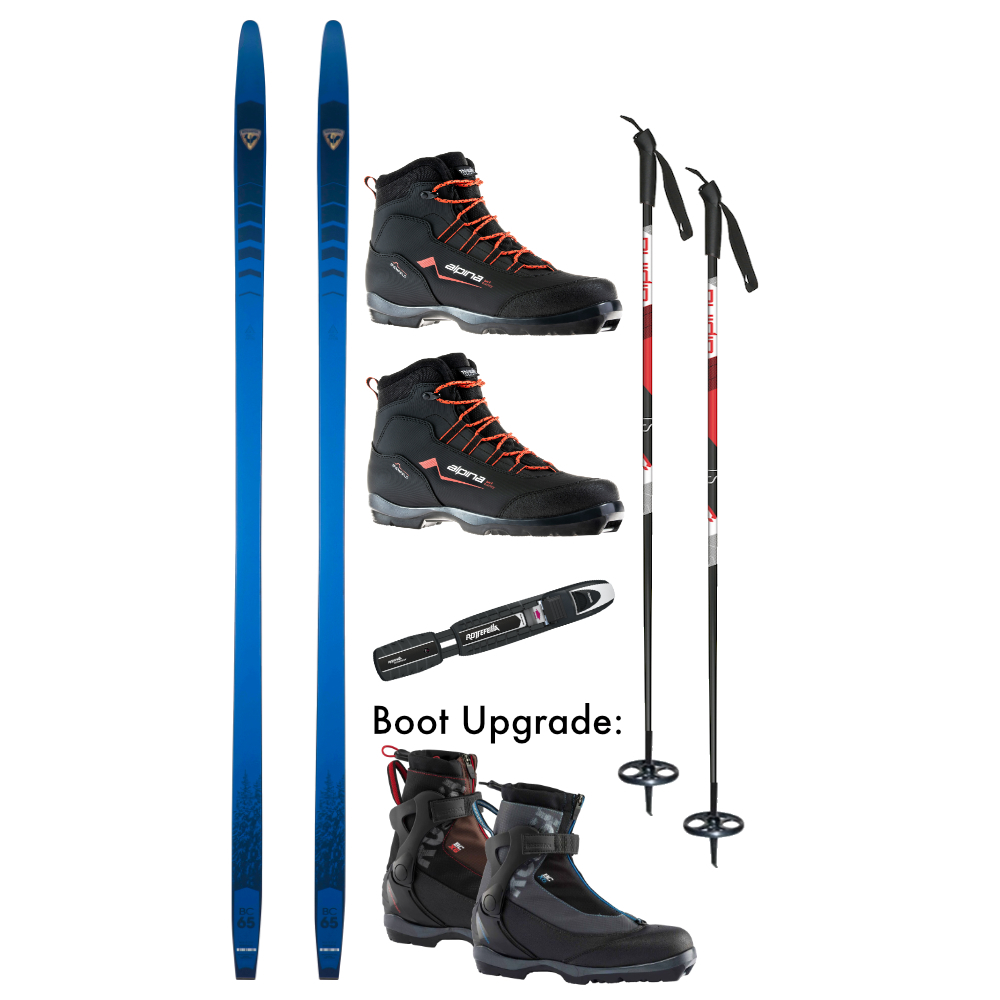 Rossignol BC 65 XC Ski Package $538