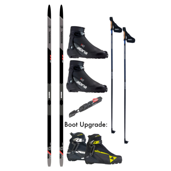 Rossignol Delta Comp Skate Ski Package | 19% OFF