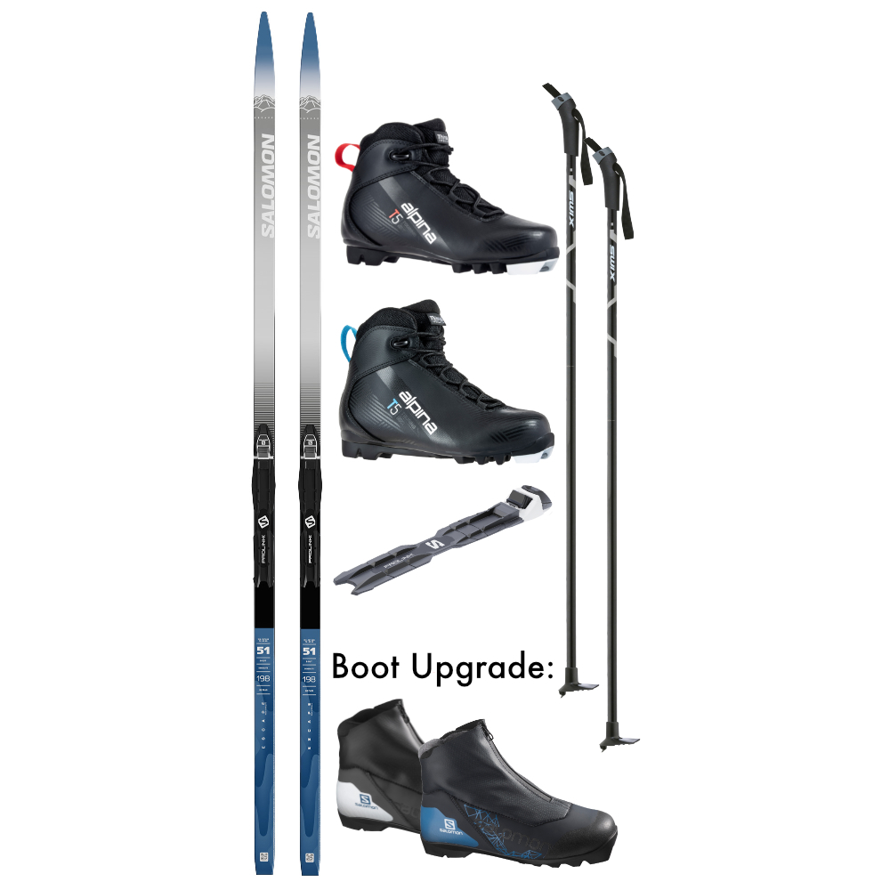 Salomon Escape 51 Plus Package | 23% OFF CrossCountrySki.com