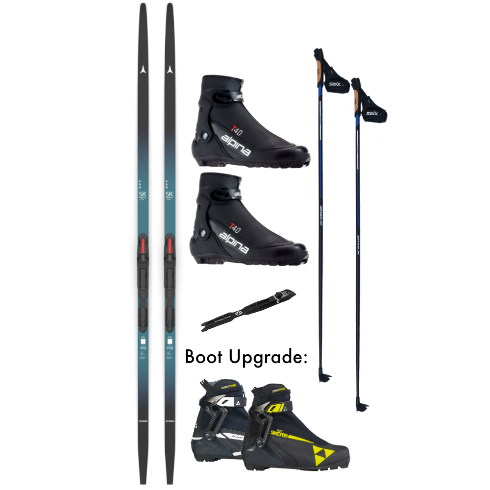 Atomic Pro skate ski package