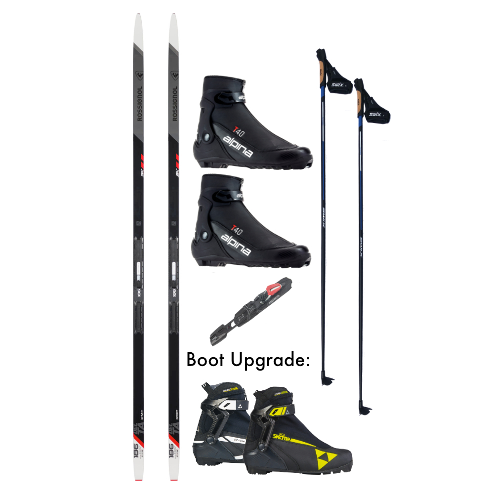 23/24 Rossignol Delta Sport Skate Ski Package | 21% OFF