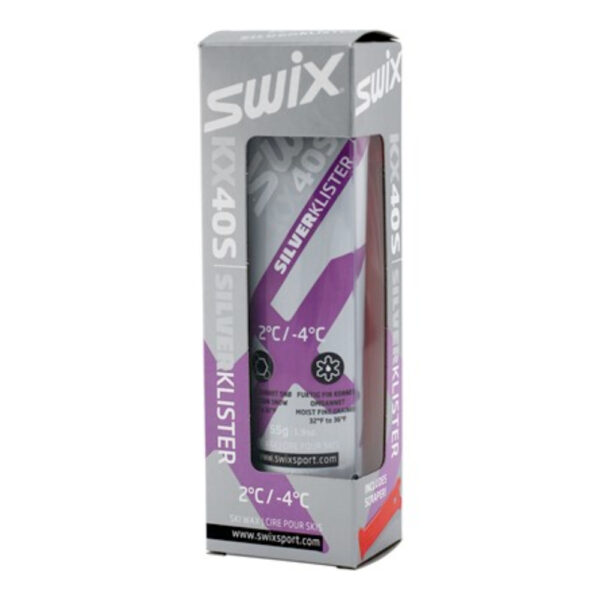 Swix Klister KX, 55g KX40S, Violet Silver