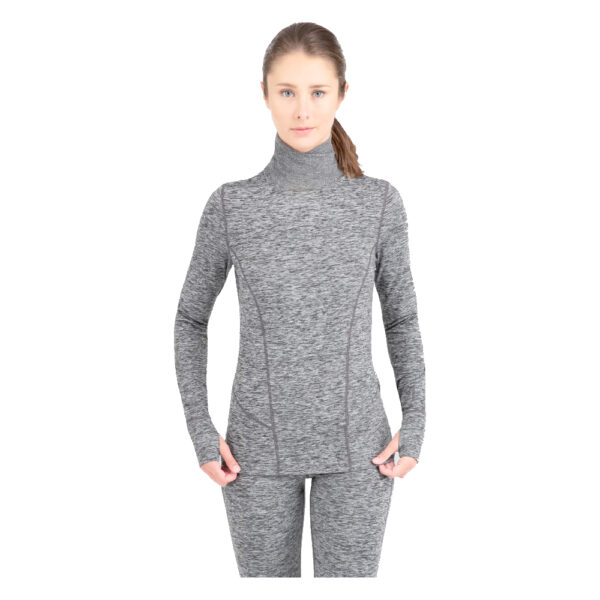 Terramar Cloud 9 Turtleneck Grey