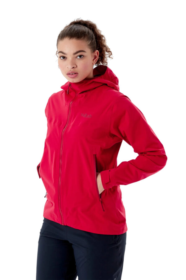 Rab Kinetic Plus Jacket Wmns Ruby