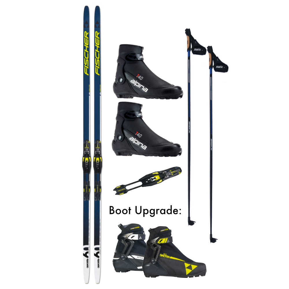 Fischer Aerolite Skate 60 Ski Package