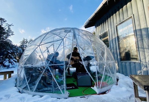 Live Music in the Igloo at XC SKi HQ