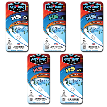 Fast Wax Sport "HS" Glide Wax, 80g