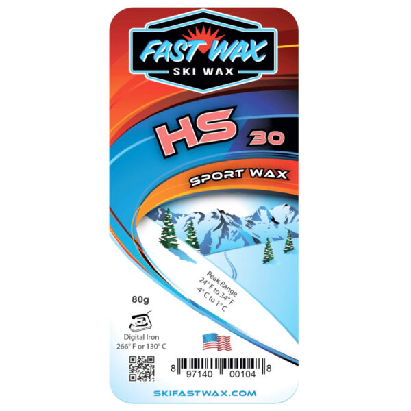 Fast-Wax-Sport-22HS22-Glide-Wax-80g-HS-30-Red