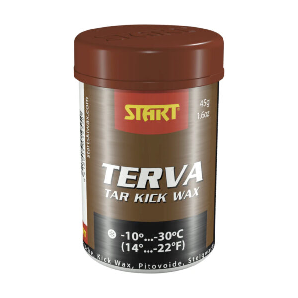 Start Terva Kick Wax, 45g, Black (-22 to 14F)