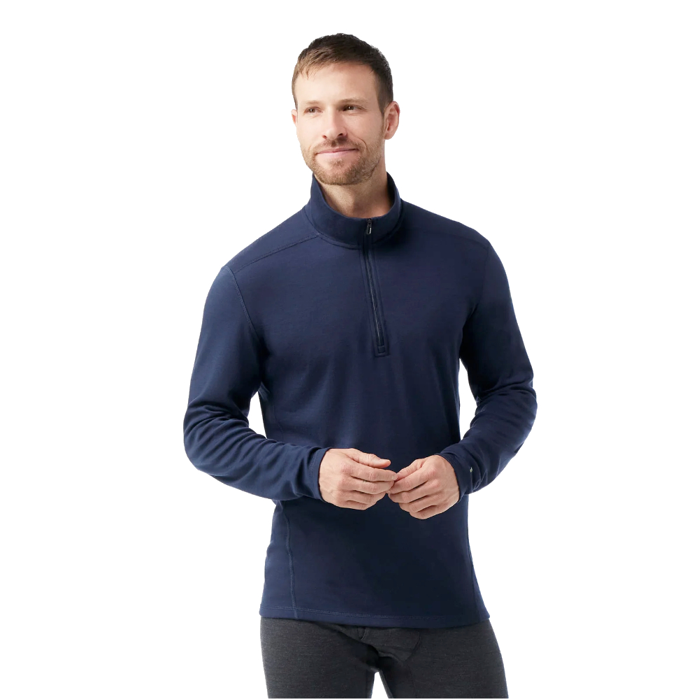 Smartwool Classic Thermal 1/4 Zip M's Deep Navy
