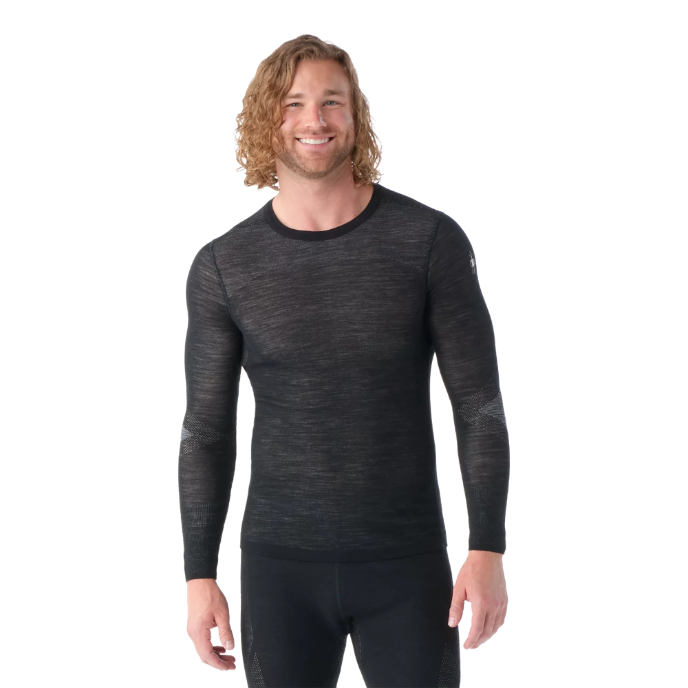 Smartwool Intraknit Merino Crew Men Charcoal-Honey