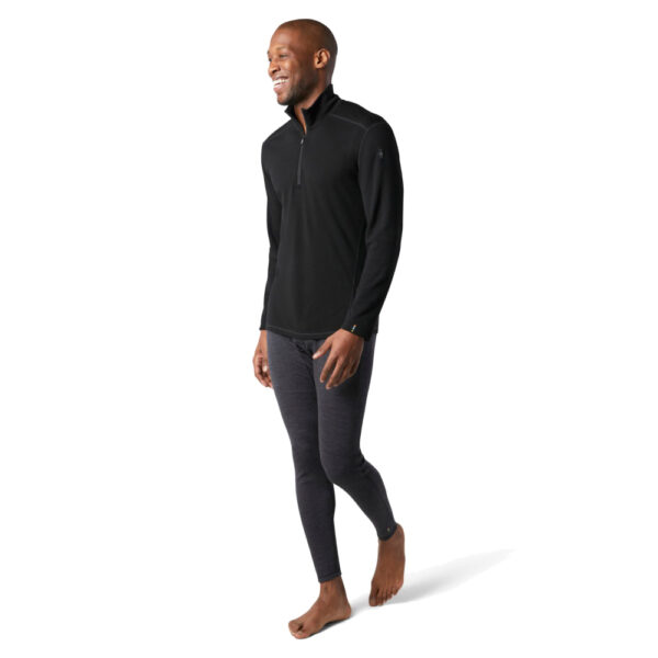 Smartwool Thermal Merino 1:4 Zip Mens Charcoal