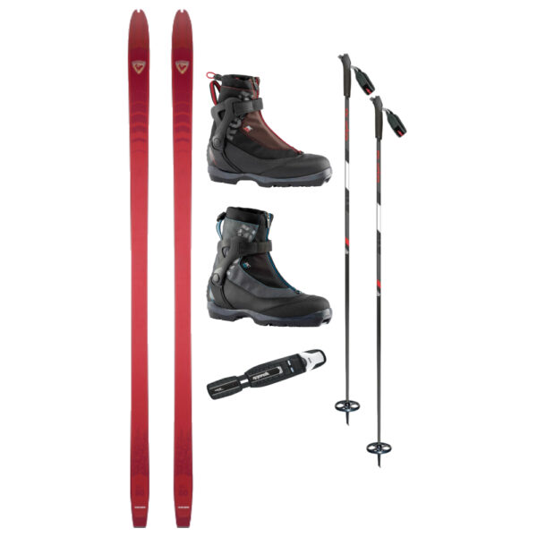 Rossignol BC 80 Cross Country Ski Package