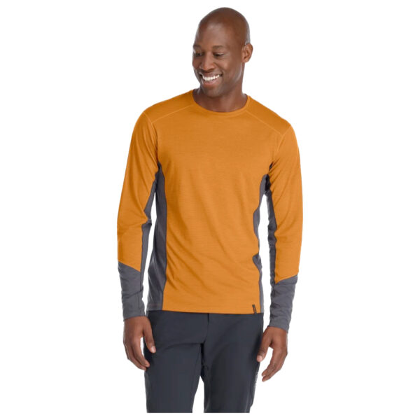 Rab Syncrino Base LS Mens Orion Blue Marmalade