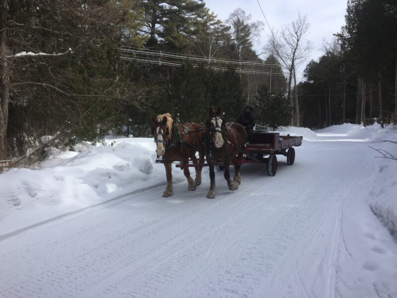 Winter Mackinaw Island Cross Country Ski Headquarters