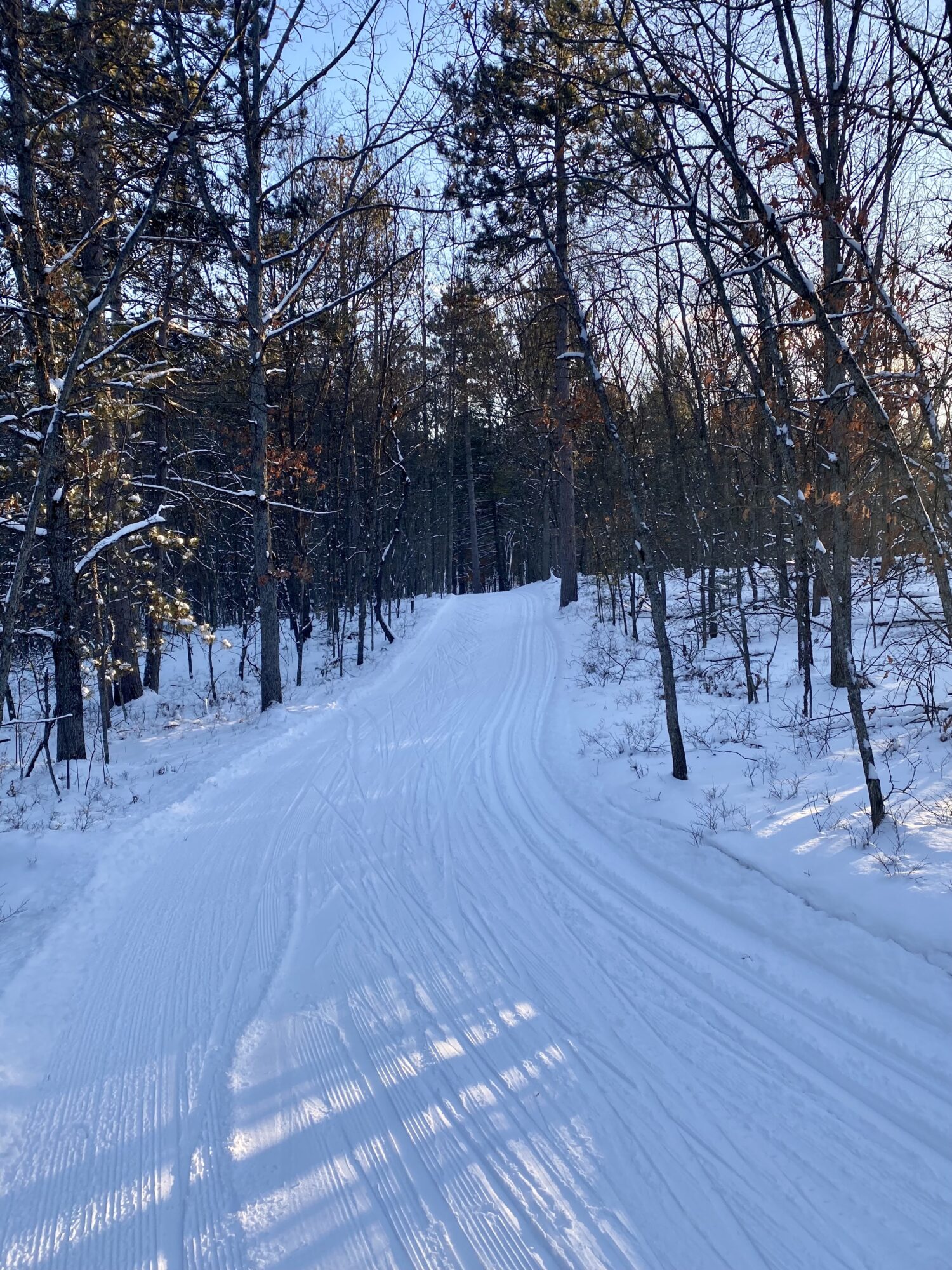 Great Conditions and Tracks XC Ski HQ