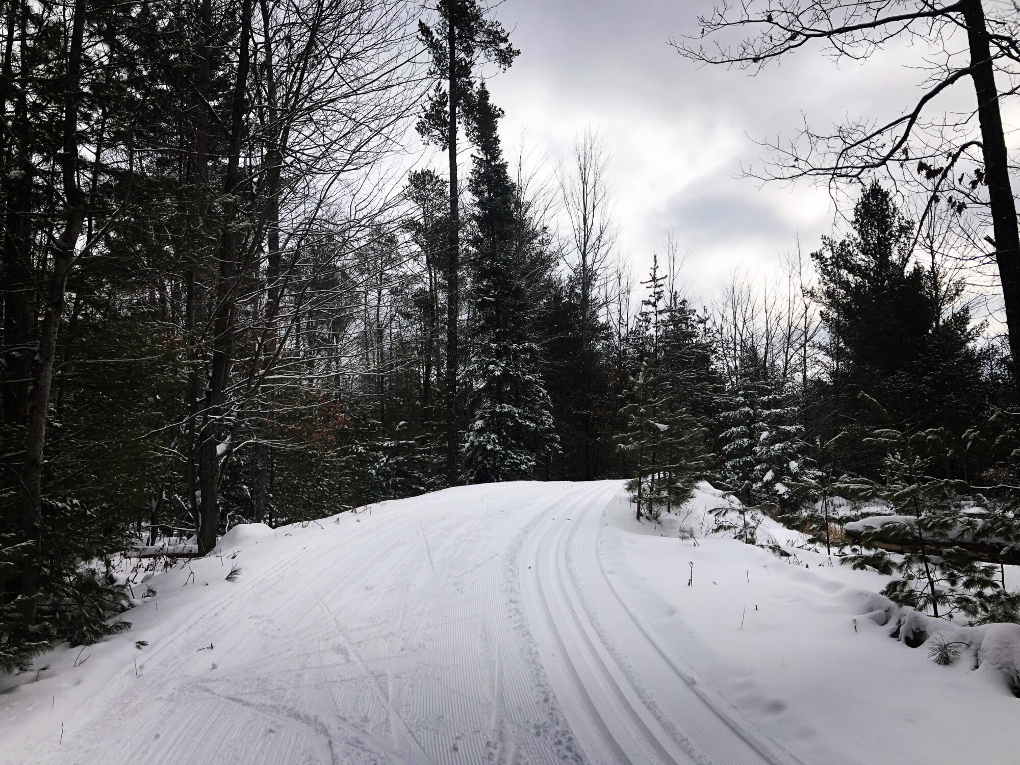 Beautiful trail tracks Adventure Trail Cross Country Ski Headquarters
