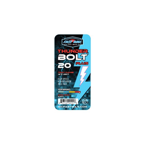 Fast Wax Thunderbolt PLUS, 80g, 20 Blue