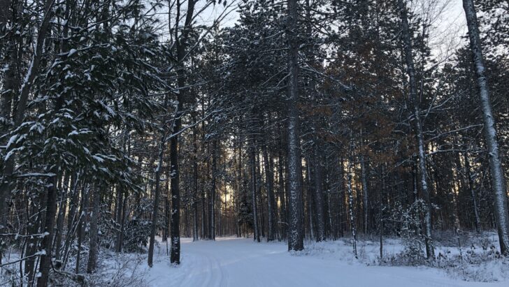 Mid-winter conditions this morning!