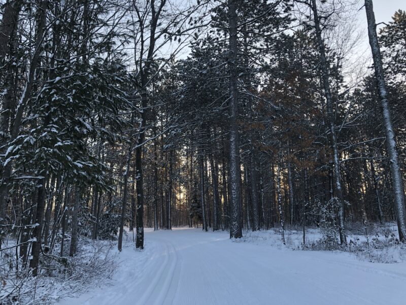 Mid-winter conditions this morning!