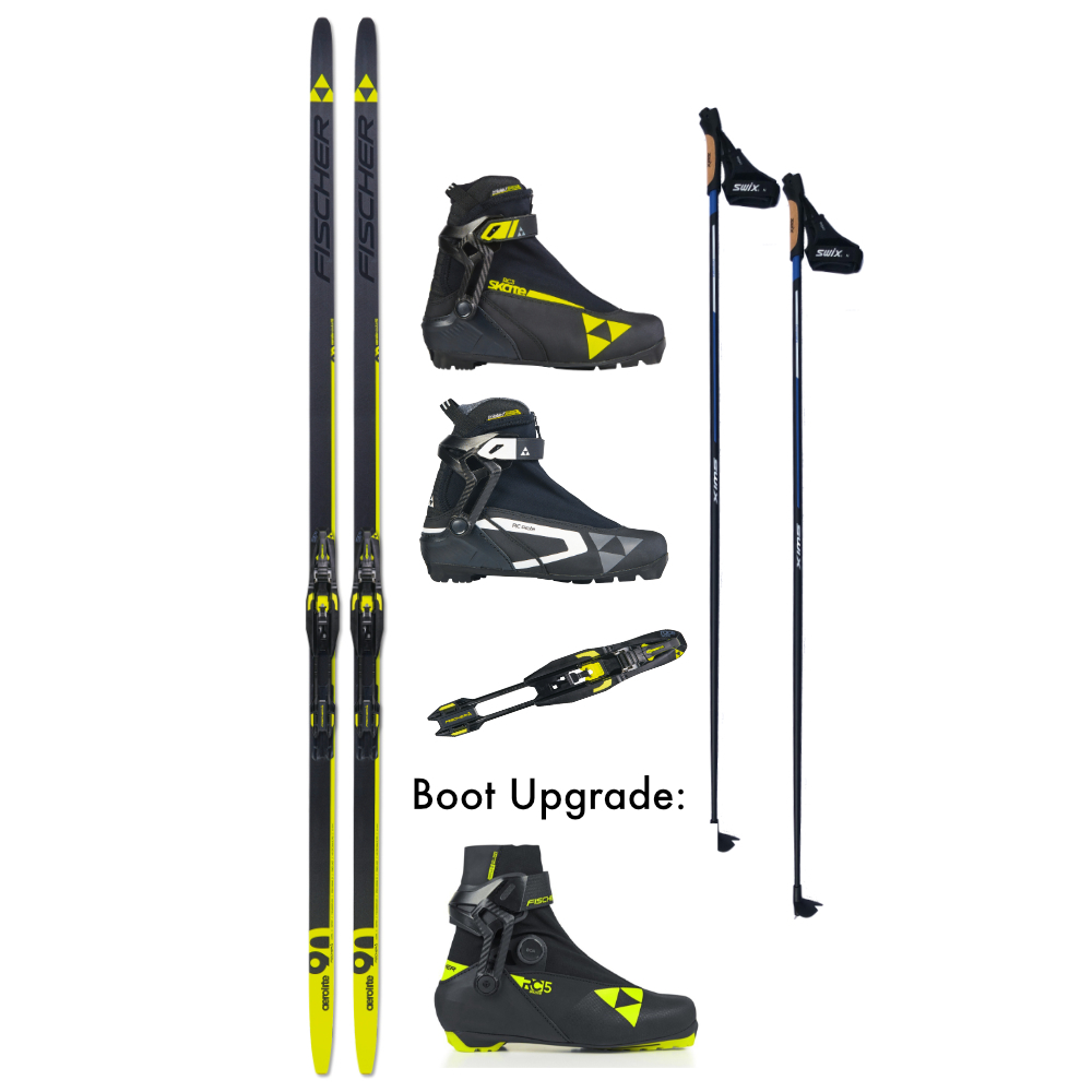 fischer aerolite 90 skate package