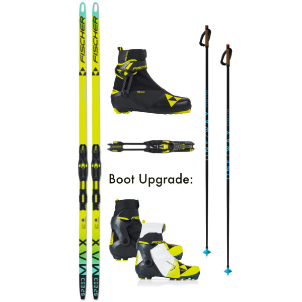 Fischer HE100 Skate Ski Package