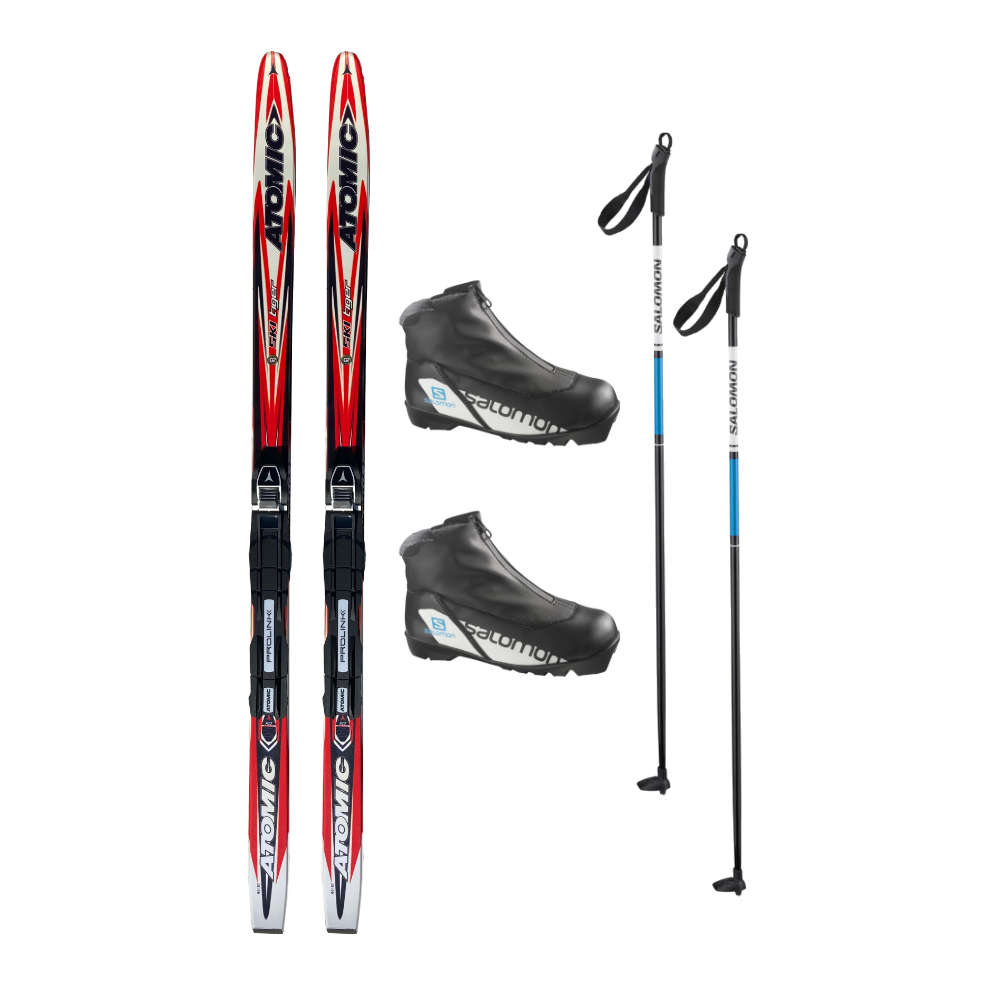 Used Kids Cross Country Ski Package