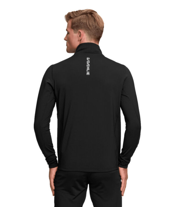 Bjorn Daehlie Half Zip Pace Mens Dark Black back