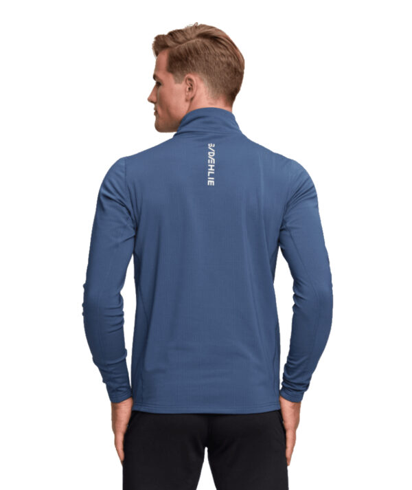 Bjorn Daehlie Half Zip Pace Mens Dark Denim Back