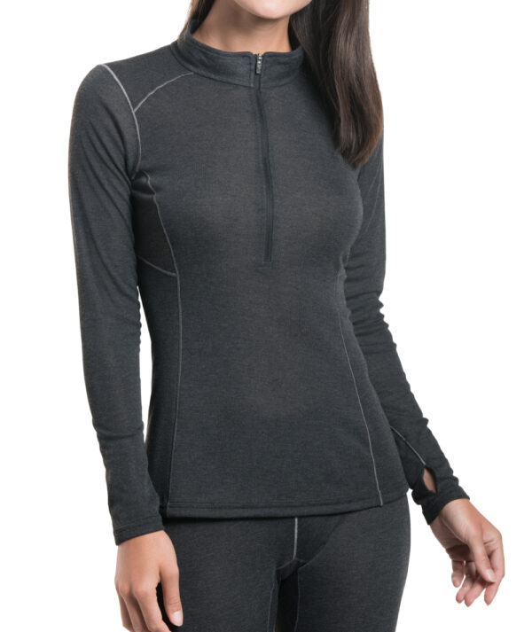 Kuhl-Akkomplice-Zip-Neck-Wmns-Carbon