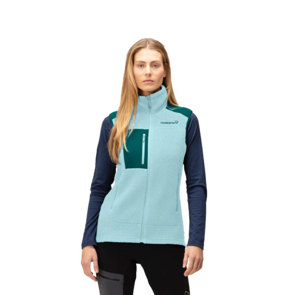 Norrona Thermal Pro Vest Wmns Clear Water