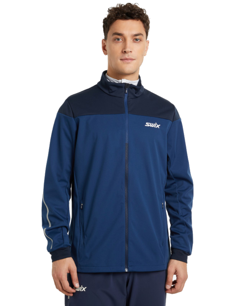 Swix Cross Jacket Men's Navy New