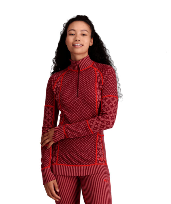 Kari Traa Smekker Merino Wool HZ Rouge