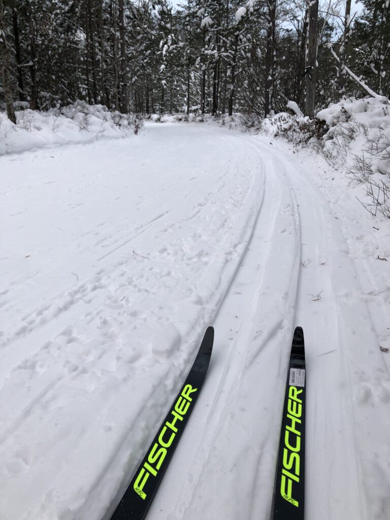 Great XC Ski Conditions at XC Ski HQ in Higgins Lake