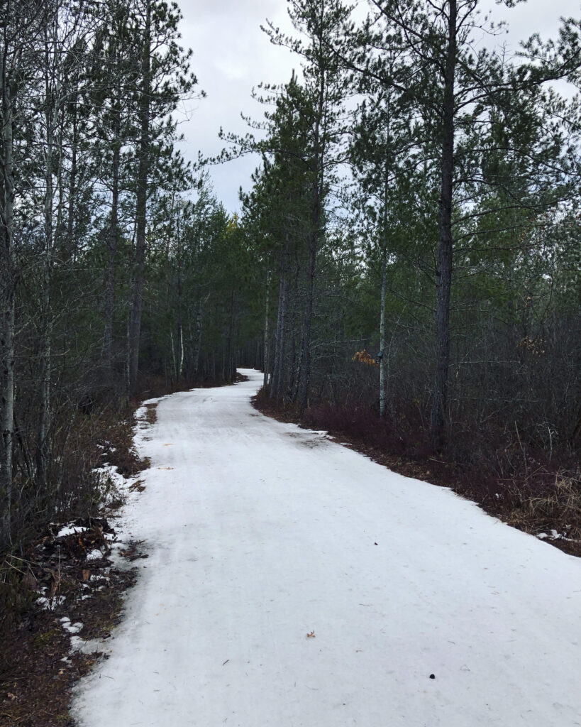 Snow Conditions XC Ski HQ Higgins Lake