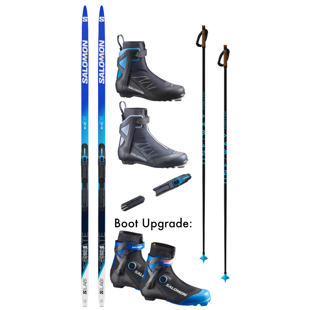 Salomon S/Lab Carbon Skate Set | $1091 | CrossCountrySki.com