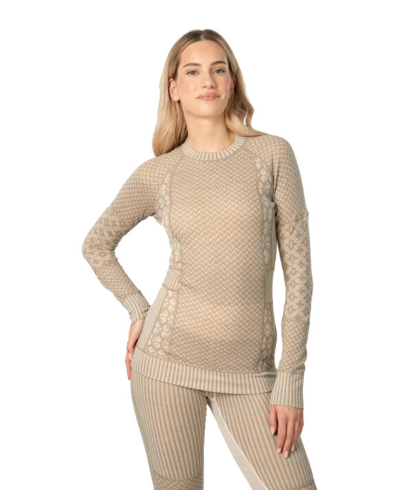 Kari Traa Smekker Long Sleeve Mocha