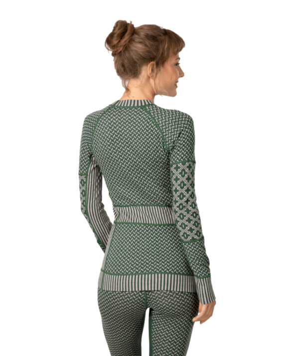 Kari Traa Smekker Long Sleeve Thyme Back