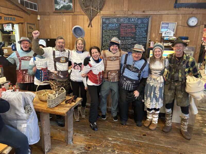 bavarian ski festival at cross country ski headquarters