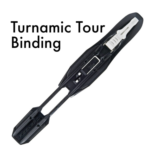 Fischer Adventure 62 Crown Xtralite Skis w/ Turnamic Tour Binding - Image 2