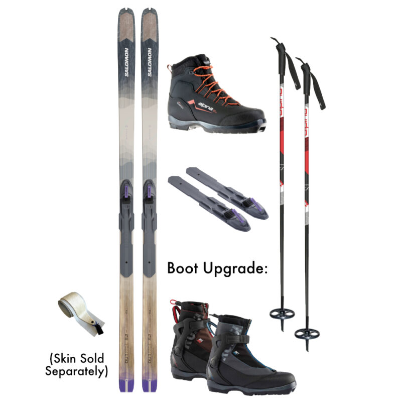 Salomon Outside 82 Back Country Ski Package