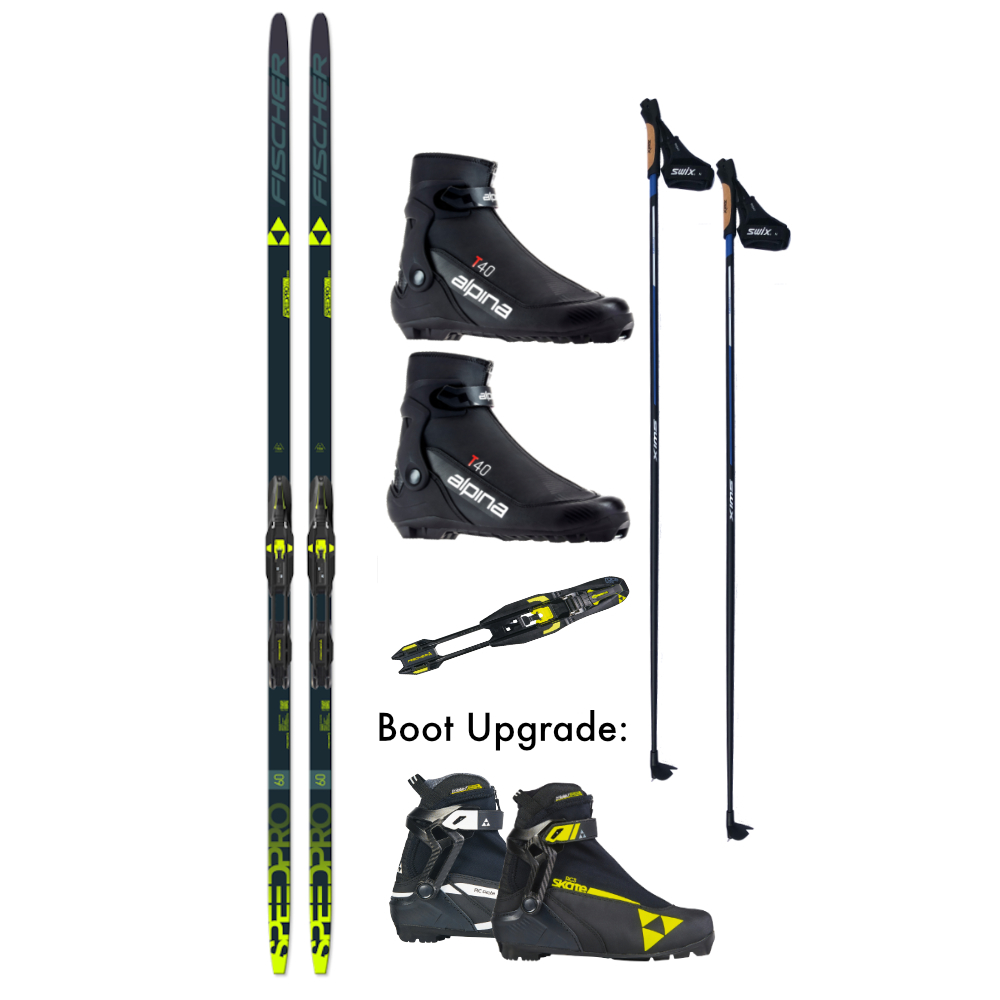 Fischer Speedpro 60 skate ski package