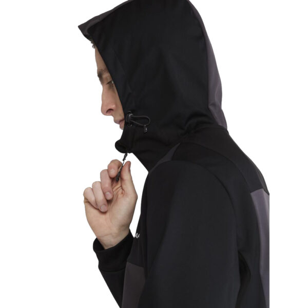 Craft Backcountry Hood Jacket Mens Black-Slate Side