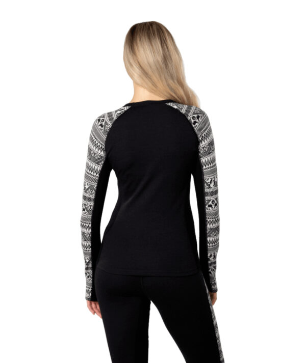 Kari Traa Tale Long Sleeve Black Back