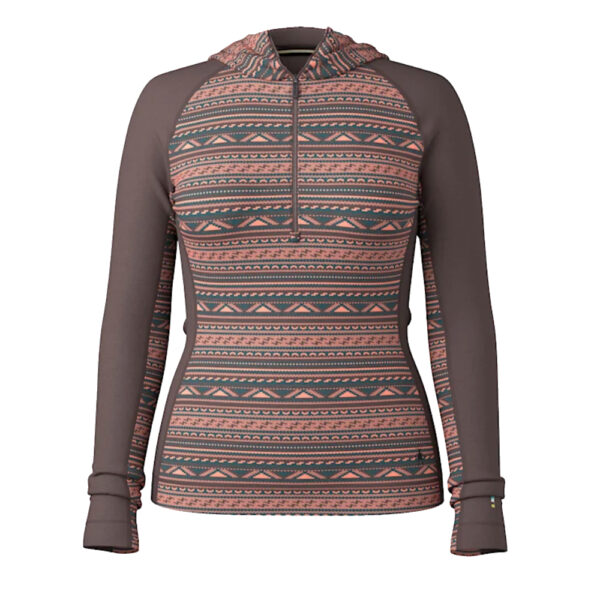 Smartwool Classic Thermal BL HZ Hood W's Coral Reef