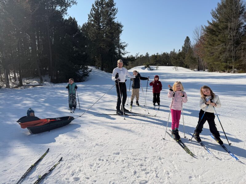 Sun Deck at Cross Country Ski Headquarters Higgins Lake, MI