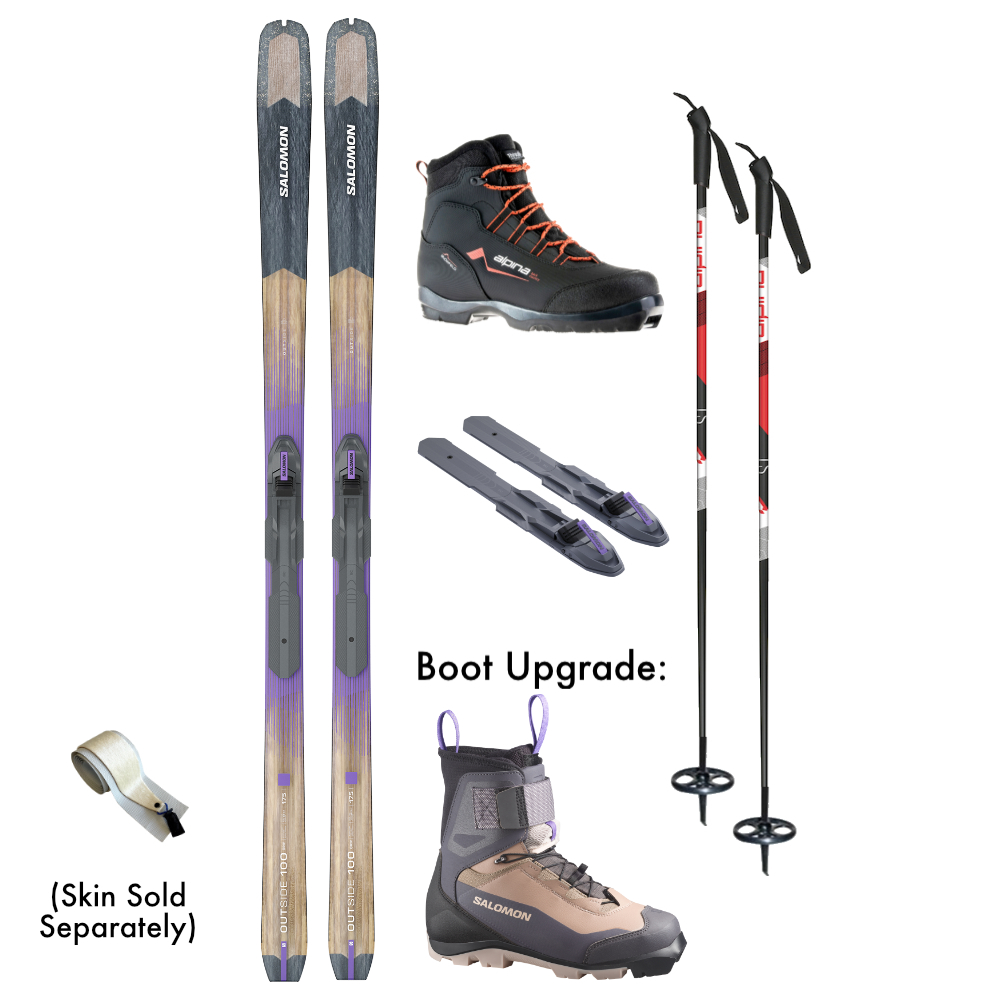 Salomon Outside 100 BC Ski package